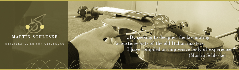 www.schleske.de - Research, Violin Acoustics