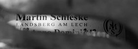 The so called master label found inside each Schleske violin.