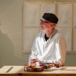 Martin Schleske at a workbench