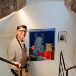 Martin Schleske im Treppenhaus